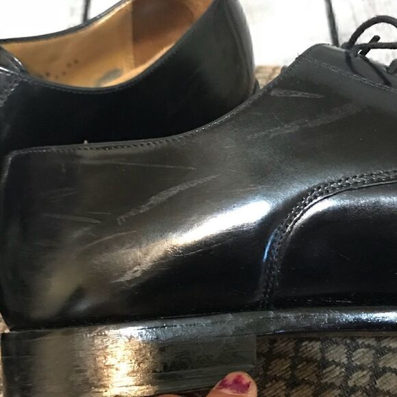 Cole Haan Patent Leather oxford Derby Shoes size 11 - Picture 6 of 6
